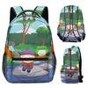 South Park School Bag Cartoon Backpack Sout Park Digital Full Print Kids Backpack
