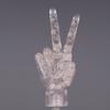 1:2 Scale Human Hand Model Mini Size Movable Joints Palm Model With Posable Fingers Twisted Egg Design Articulated Action Figure