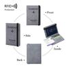 Men PU Leather Wallet Travel Passport Purse Card Male Travel Accessories Hand Carry Passport Business Cards Holder Wallet