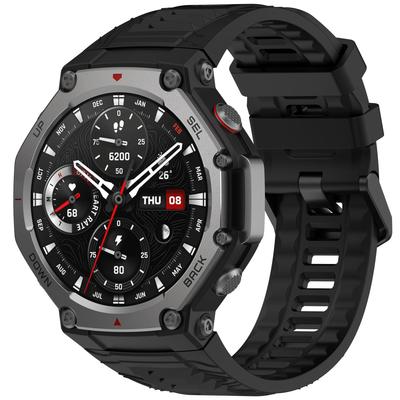 Pro Huami Amazfit T-Rex 3 Silikonový řemínek k hodinkám Prodyšný Měkký pásek