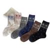 Socks Medium Tube Socks Season Warm Retro Wool Socks Thickened Stockings Pastoral Stacking Socks Women