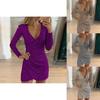 Elegant Women Sequin Christmas Bodycon Dress For Evening Parties And Events