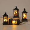 Witch Skull Castle LED Pumpkin Lantern Retro Halloween Wind Lantern  Party Supplies