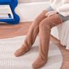 Warm Over Knee Fuzzy Socks Thickened Leg Protection Keep Long Warmer Comfortable To Wear Socks Plush Slipper