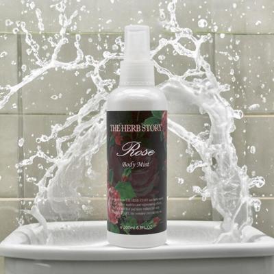 HERBSTORY Feuchtigkeitsspendender Körperspray Rose 200ml
