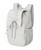 Zeroplanet Nylon Shirred Ribbon Backpack [Grey]
