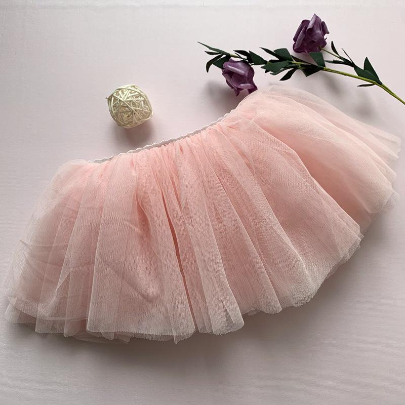 Children's Four-Layer Ballet Tulle Petticoat for Dance Performances