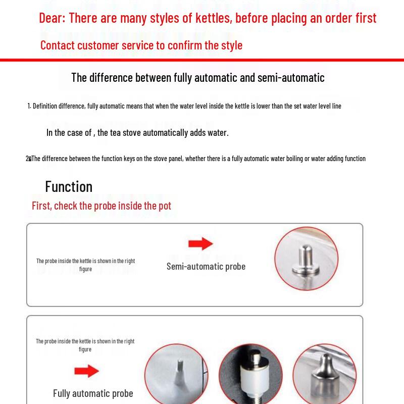 ZISIZ Electric Kettle for Gongfu Tea Set
