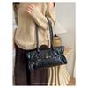 Sac sous-bras Rétro Chic de Luxe, Sac Cabas Polyvalent Grande Capacité pour le Quotidien, Sac à Main Tendance à Une Seule Bandoulière pour Femmes KTB