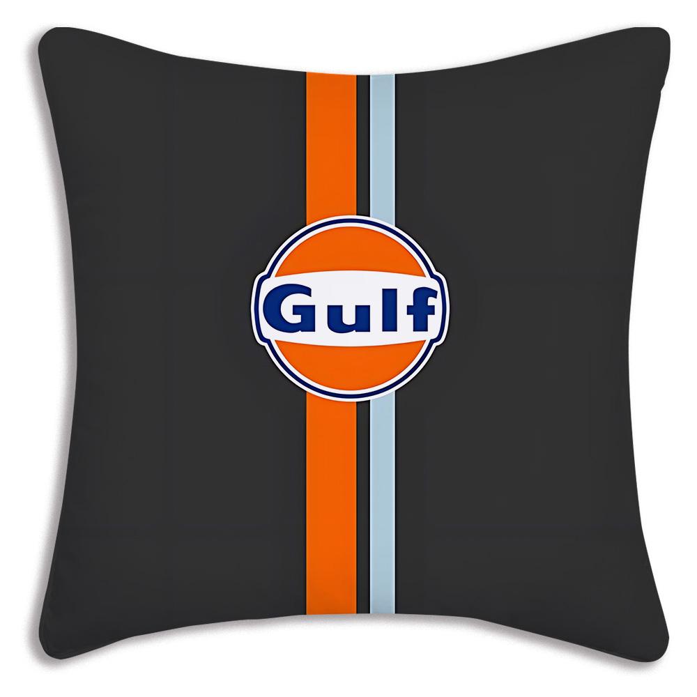 Racing For Gulfs Pillow Covers Cartoon Sofa Decorative Home Double-sided Printing Short Plush Cute Cushion Cover