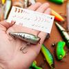 6 Stück Angelköder-Schablonen Waschbares PVC Zeichenschablonen zum Malen Handgefertigte Fischköder Scrapbooking Verzierungen