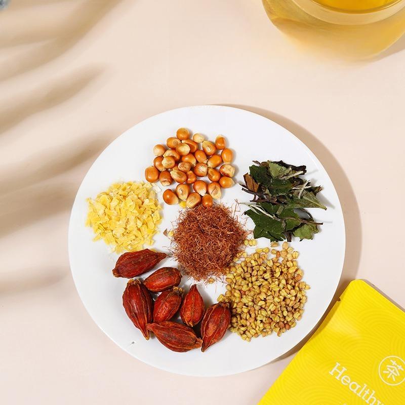 Maïs Whisker Bittere Boekweit Thee, Witte Theezakje Brouwthee, Maïs Whisker Thee