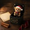 Christmas Themed Surprise Boxes Magic Gift Box, Spring-Loaded Pop-Up Holiday 3D Santa Seasonal Gifts Claus Snowman Angel Elk Trick Box for Xmas