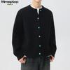 MMOPTOP Men's Japanese Style Warm Knit Cardigan