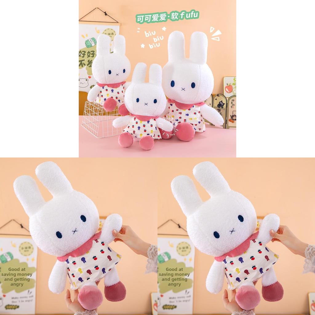 Miffy Plüschhase Spielzeug für Kinder Weiche Baumwolle Gefüllt Kuschelpuppe Baby Geschenk