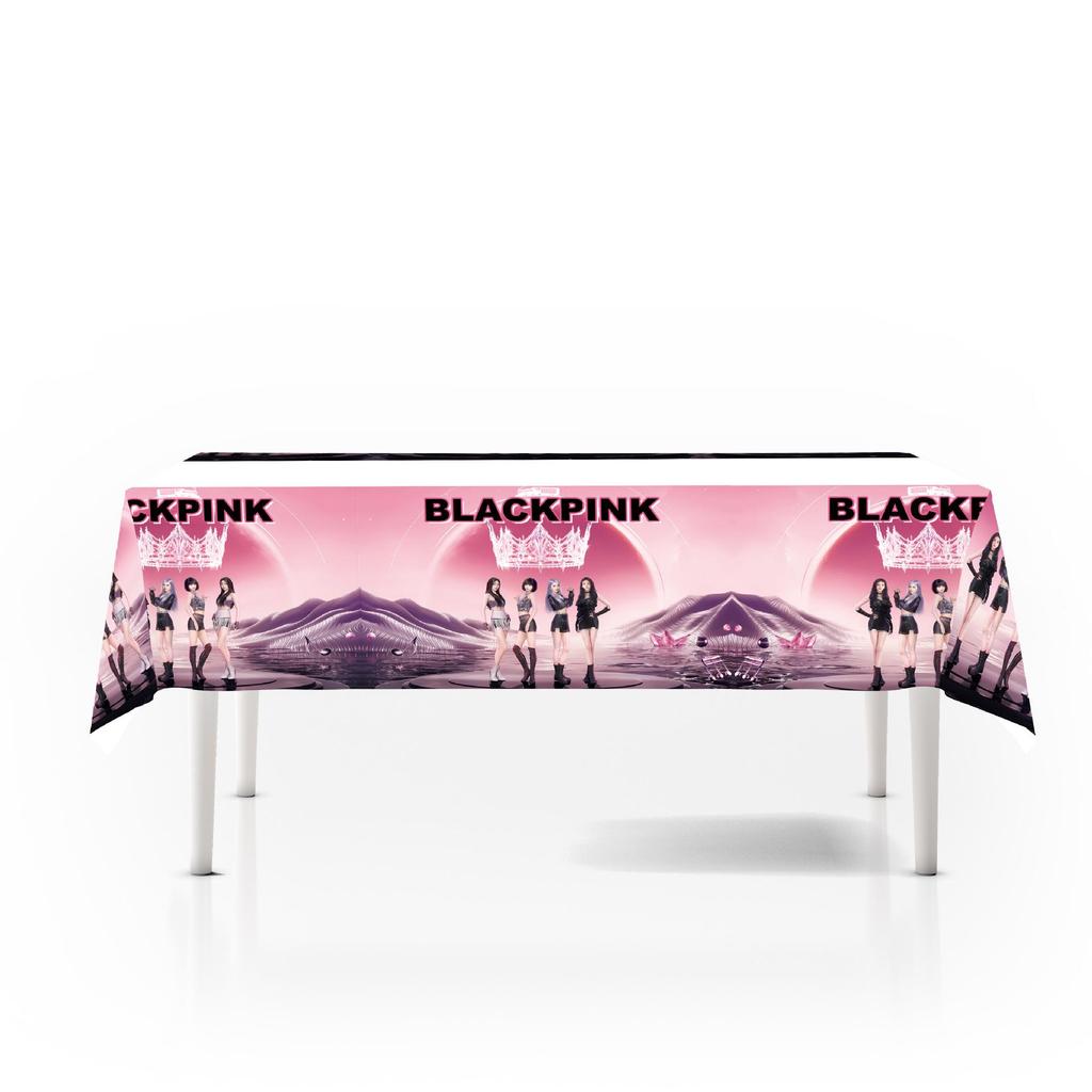 BLACKPINK Geburtstagsparty-Zubehör: Einwegteller, Becher, Servietten für Mädchen