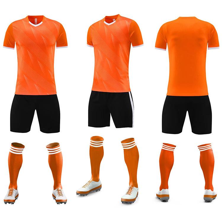 New Football Suit Men'S Printed Team Game Training Suit College Sports Football Suit Printing Summer