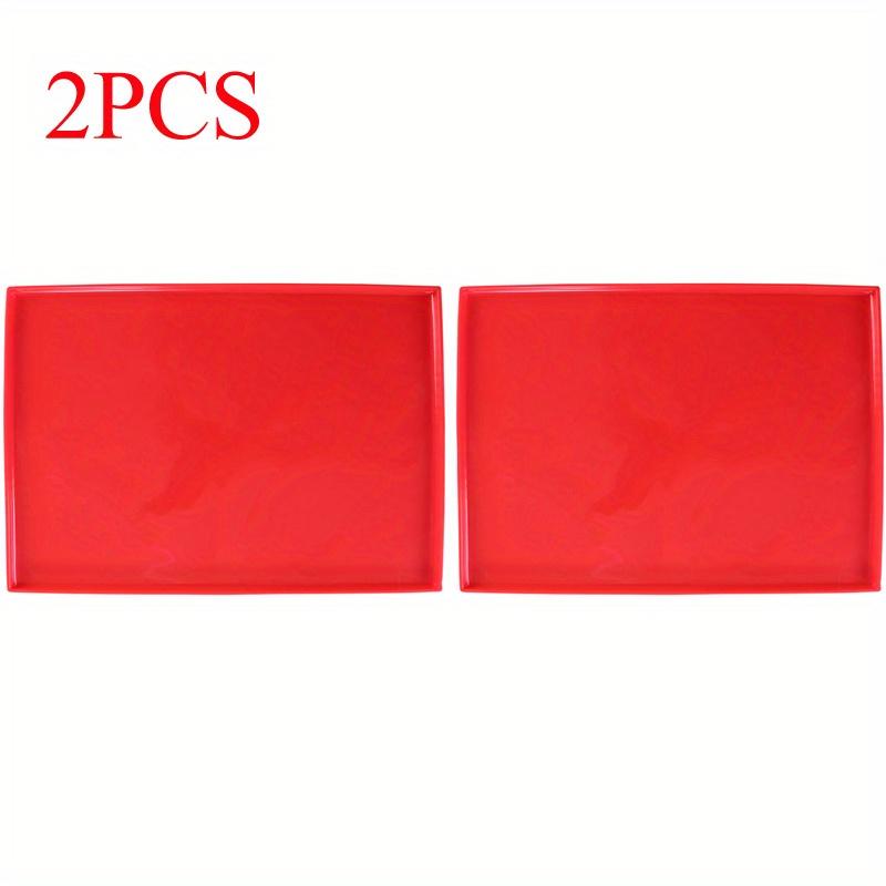 Nonstick Silicone Baking Mat for Swiss Rolls Cake Rolls and Pastry Molds Multifunctional Kitchen Bakeware Tool Heat-Resistant красный