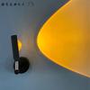 DurableSunset Light Photo Projection Wall Light Rainbow Atmosphere Sunset Decoration Bedside Sunset Red Wall Light