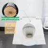 Toilet Seat Cover Disposable Travel Flushable Paper for Adults Kids Potty Training Potty Biodegradable Public Airplane Camping