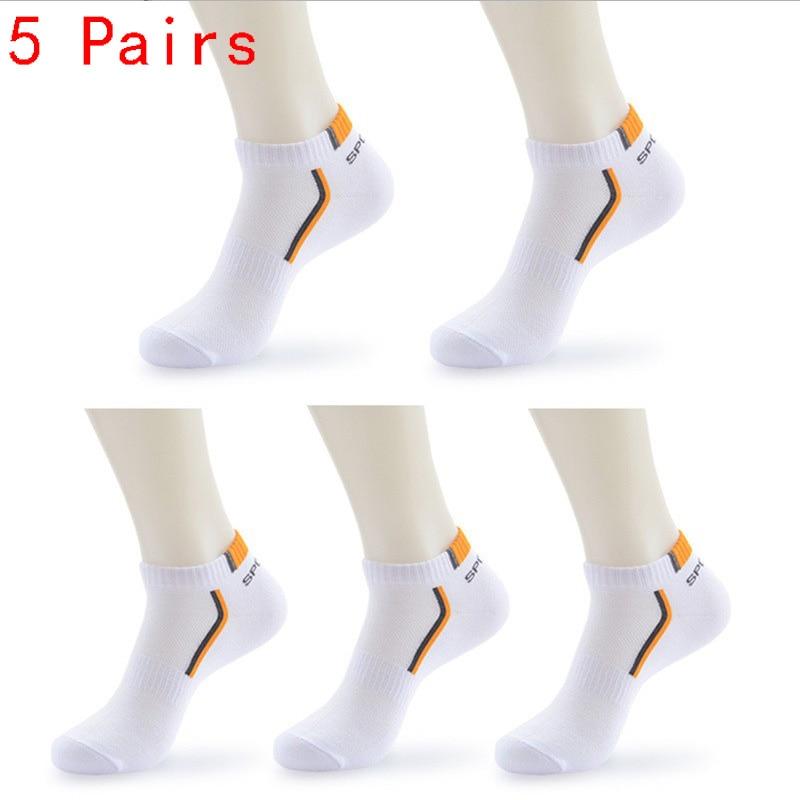 3 Pairs Mens Mesh Breathable Sports Socks Shallow Mouth Spring and Summer Short Tube Socks White Simple Classic Sock
