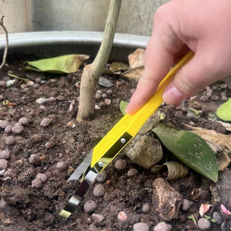 Portable Garden Weeder with Hand for Easy Grass Removal