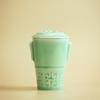 Sanxingdui Ceramic Cup with Lid - Versatile for Tea, Water, Wine, Cocktails, or Cola