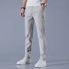 Men's Quick-Dry Spring/Autumn Casual Elastic Slim Straight Breathable Sports Trousers