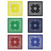 Paisleys Pattern Headscarf Large Square Head Scarf Bandana Styles Headscarf for Casual Wear