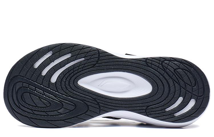 Li Ning YOUNG Wear resistant, Lightweight, Breathable, And Non slip. Children's Sandals Black Teenagers YKUT034-1