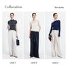 Navigare Women's Tencel Linen Wide-Leg Pants