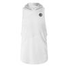 Muscleguys Running Vests with Hooded Mens Cotton Patchwork Mesh Gym Clothing Fitness Tank Tops Bodybuilding Stringer Workout Singlet