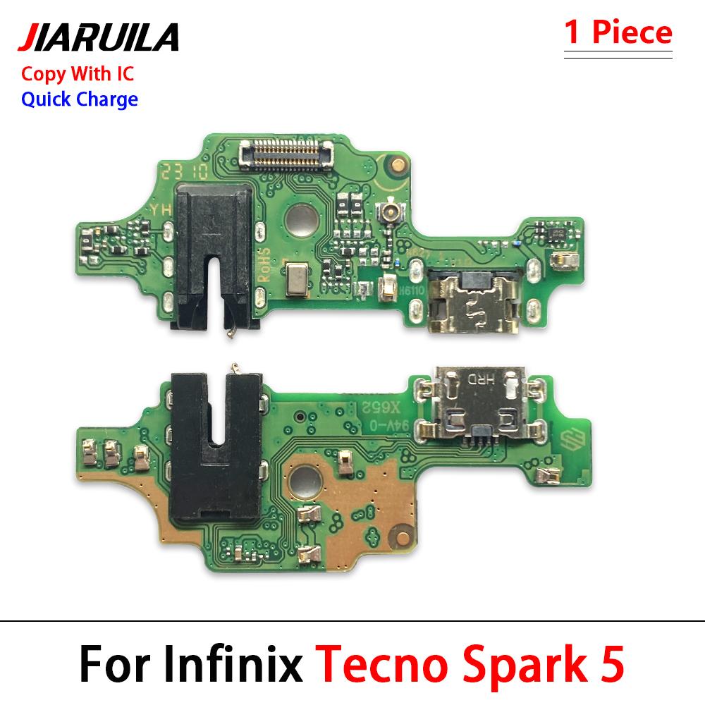 New Bottom Charging USB Date Dock Microphone Charger Flex Cable For Tecno Pop 1 Spark 1 6 Air 7 Pro 7T 8 8C 8P 8T 11C Go 1116
