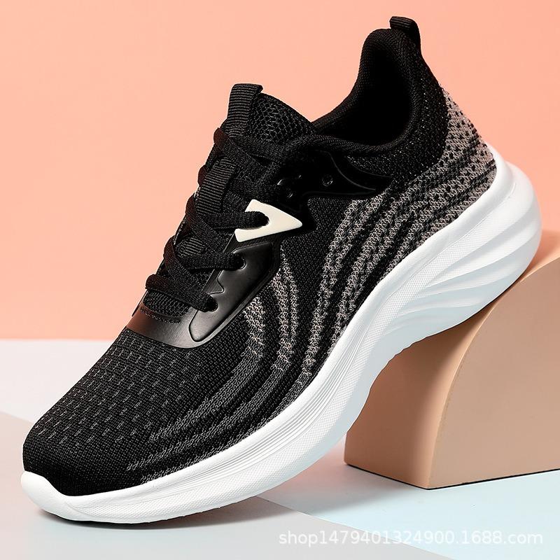 Summer new women's shoes fly-woven mesh casual shoes women's lightweight breathable mesh shoes fashion sports shoes travel