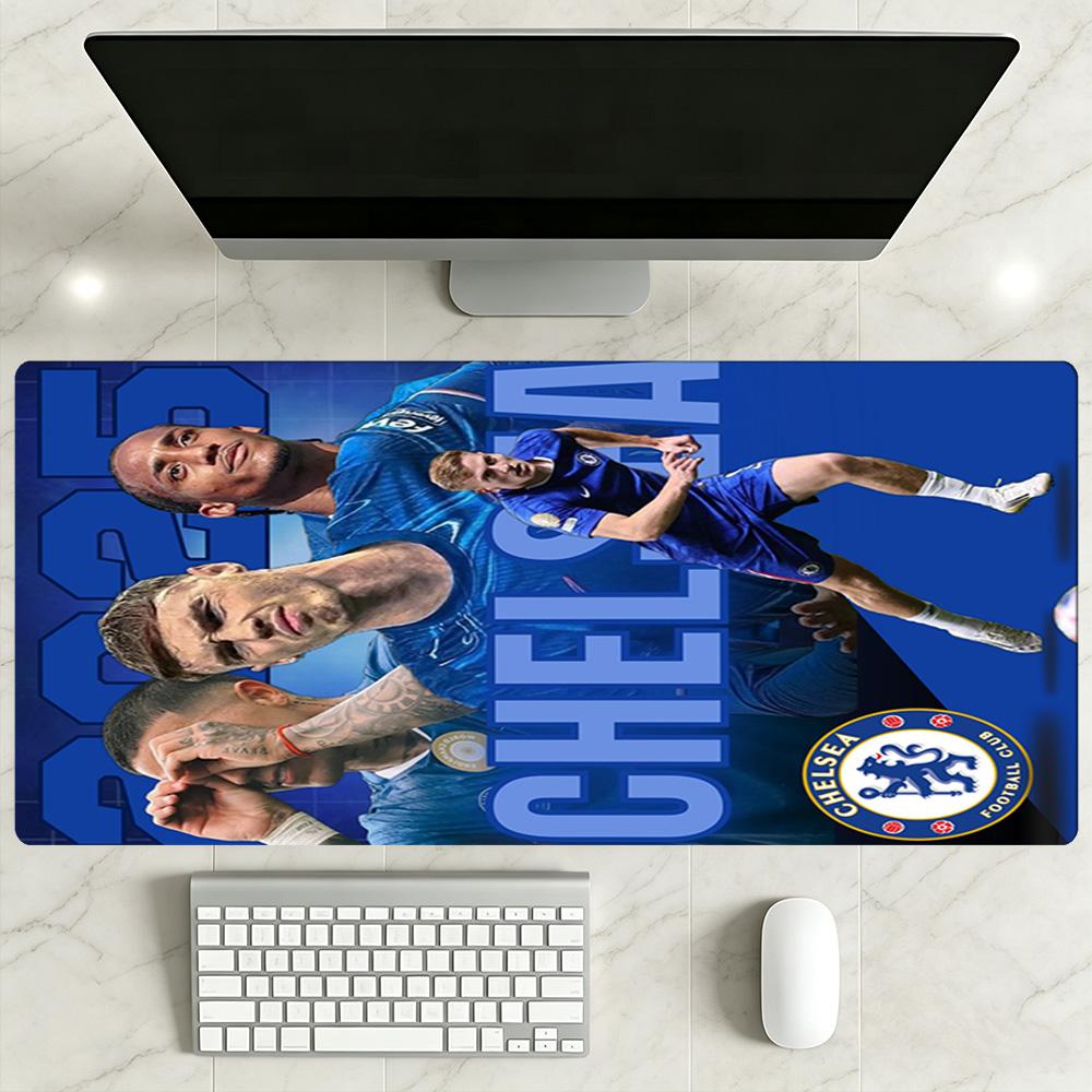 Chelsea Fc Football Player Gaming Mouse Pad Gaming Laptop Mouse Pad HD Print Desk Pad Non-Slip Rubber Bottom Perfect Gift for Gamers