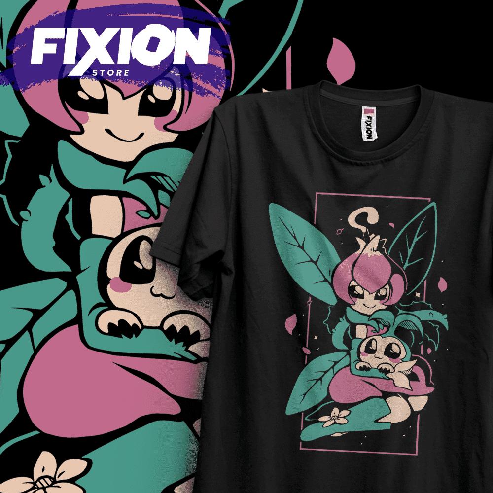 Digimon – Lilymon  NAnime T Shirt Manga Gift For Anime Lover All Size Cotton