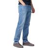 Solid Slim Fit Tapered Jeans Men Bottoms Blue 477153-63