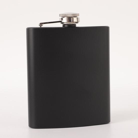 1 Set Hip Flask Shock-proof Good Sealing Capacity Portable 7oz Whiskey Liquor Pocket Flask for Man