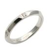 Używane TIFFANY&Co. Pierścionek True band EU#50 Platyna Pt950/diament 4,5g Platyna 5PD