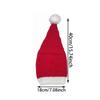 Runtowo 1Pc Christmas Hat Red Santa Hat Knitted Christmas Hat Perfect to Use as Christmas Party Decoration Holiday Photo Props