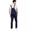 Mode Jugend Trägerhose Streetwear Männlich Slim Fit Splicing Tasche Gerade Hose Vier Jahreszeiten Täglich Lässig Herrenbekleidung