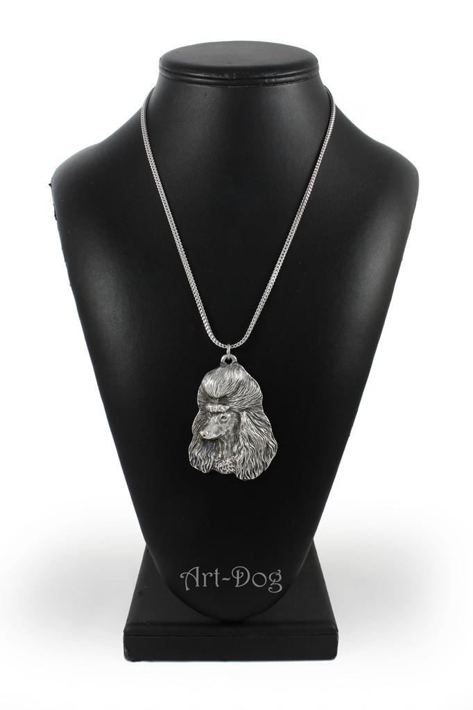Poodle – Necklace with a dog, dog pendant on a silver chain | Art-Dog