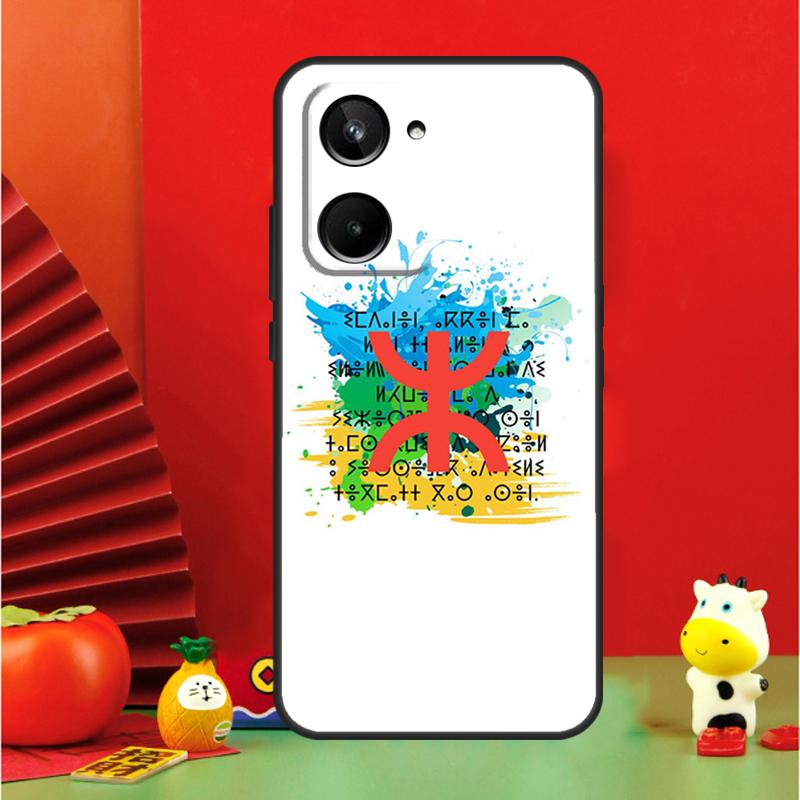 Amazigh Berber Flag For Realme 15 Pro GT7 GT6 10 11 12 13 14 Pro Plus C67 C63 C61 C55 C51 C53 C35 C75 C65 Case