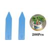 200pcs PVC Plant Labels Plant Labels Waterproof Flower Pot Plant Labels Stake Gardener Plant Labels Outdoor Garden Plant Labels