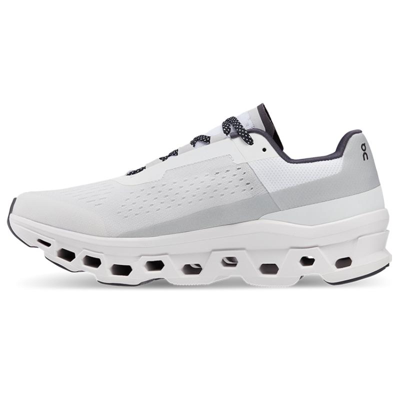 

On Running CloudmOnster All White Sneakers 61.98434 43