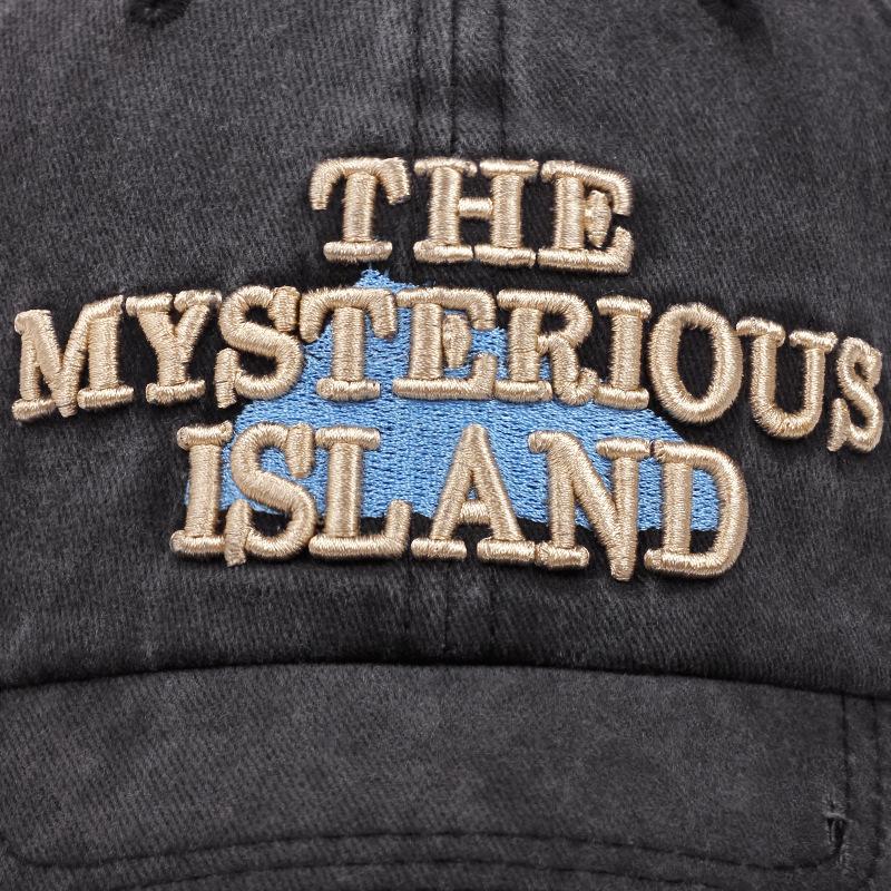 FashionSummer Outdoor Sun Hat Vintage Versatile Letter Embroidery Baseball Hats BreathableNew Unisex Peaked Caps Hip Hop Dad Hat