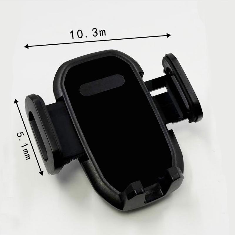 Car Phone Holder: Mirror Surface, Snap-On, Universal Air Vent