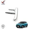 For Toyota Raize  Chrome Rear Fog Lamp Frame Decorative Cover Car Exterior decoration Modeling High Quality ABS parts 2pcs