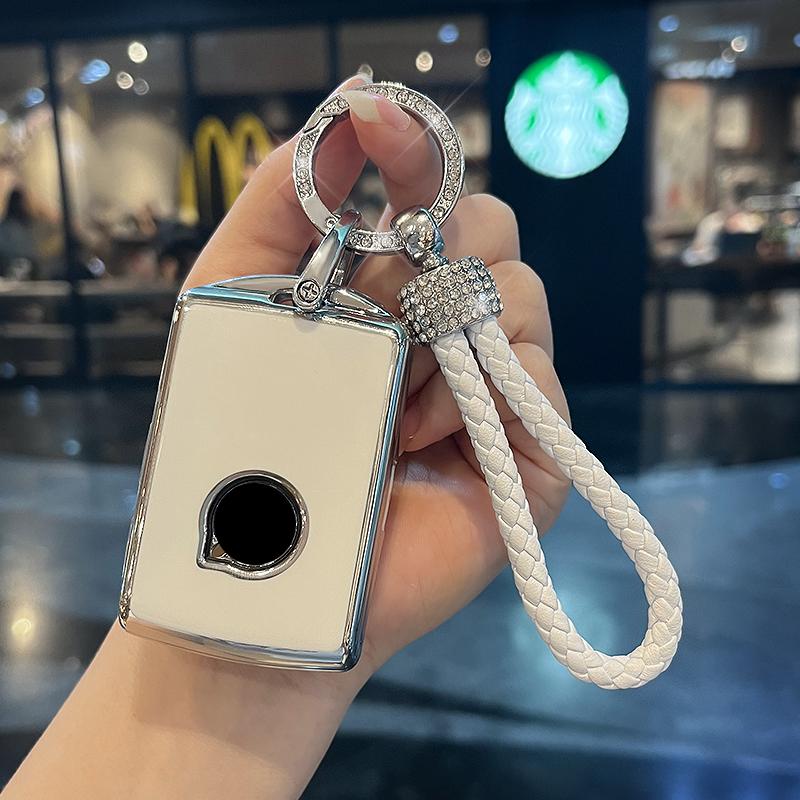 TPU Car Remote Key Fob Case Cover Shell For Volvo XC60 XC90 S60 S90 V90 XC40 V60 V90 Car Key Protect Shell Accessories