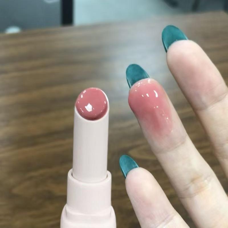 Translucent Crystal Lipstick: Long-Lasting, Non-Fading, Korean Style, Plump Lips, Water Essence Gloss.